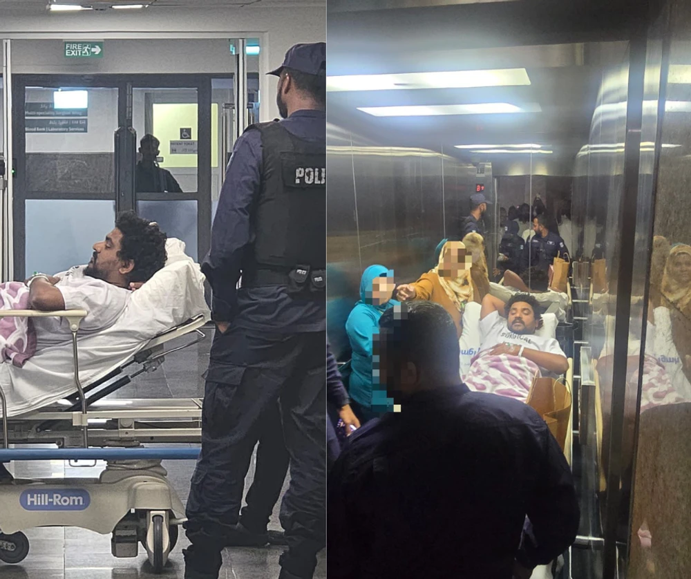 މަޢުރޫފް ޑޮކްޓަރަށް ދައްކަވަނީ ބަންދުގައި ދިމާވި ކަމަކުން ނޫން: ފުލުހުން